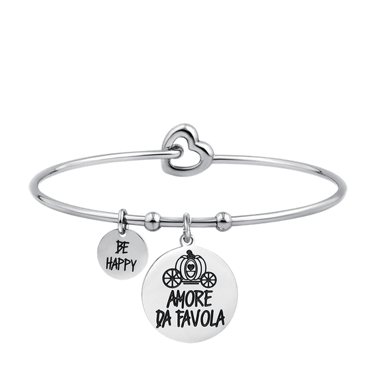 BRACELET POUR FEMME EN ACIER AMOUR DES FÉES Luca Barra