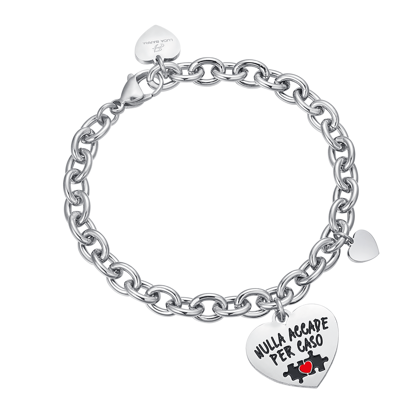 BRACELET EN ACIER POUR FEMMES RIEN N'ARRIVE PAR HASARD