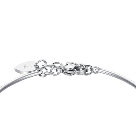 BRACELET EN ACIER POUR FEMMES AVEC INSCRIPTION "MEILLEURE AMIE