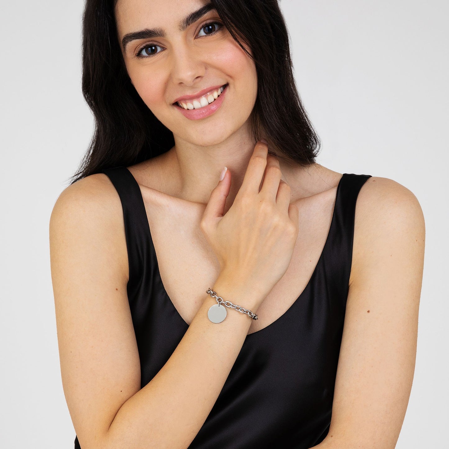 BRACELET PERSONNALISÉ EN ACIER POUR FEMMES