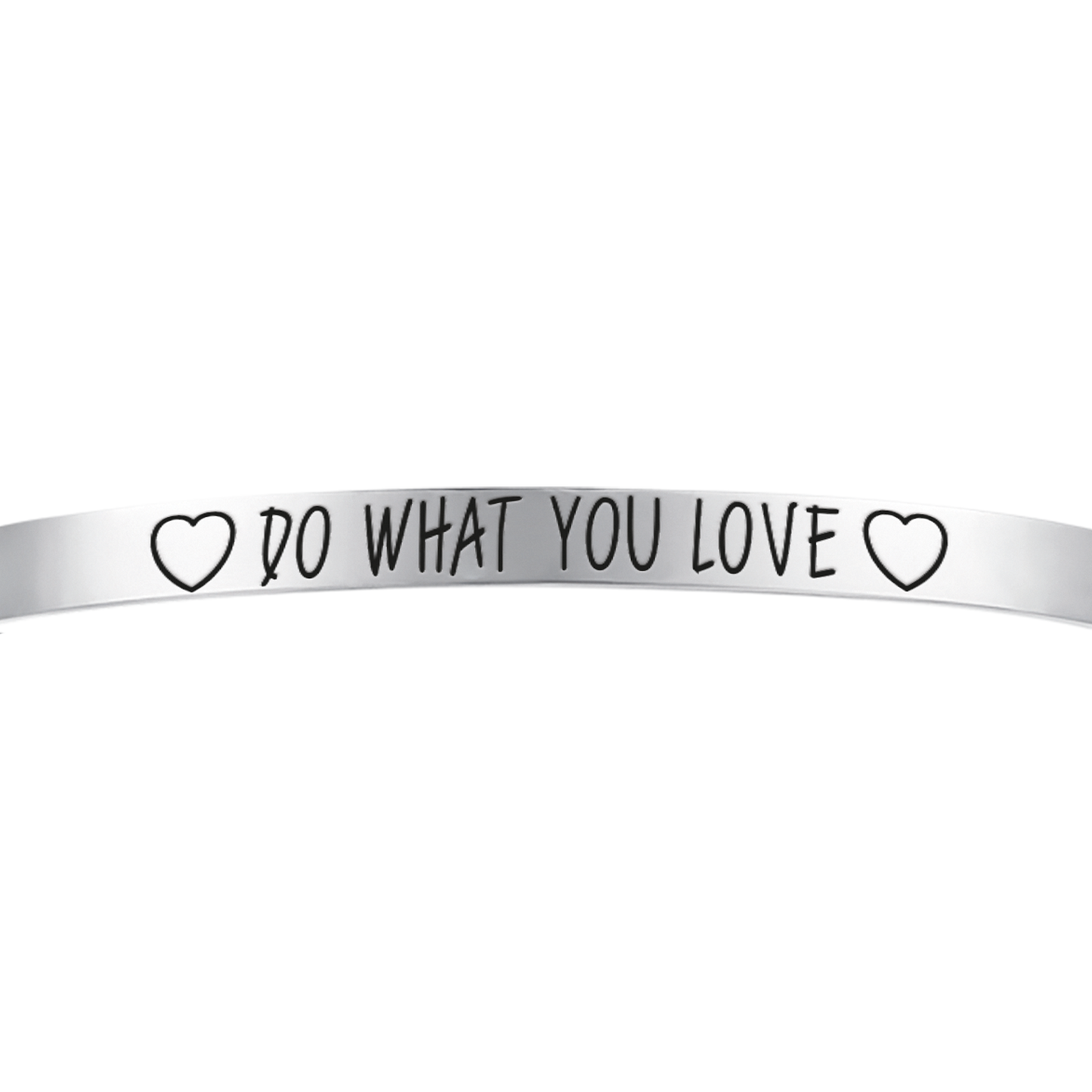 BRACELET ACIER FAIRE CE QUE VOUS AIMEZ