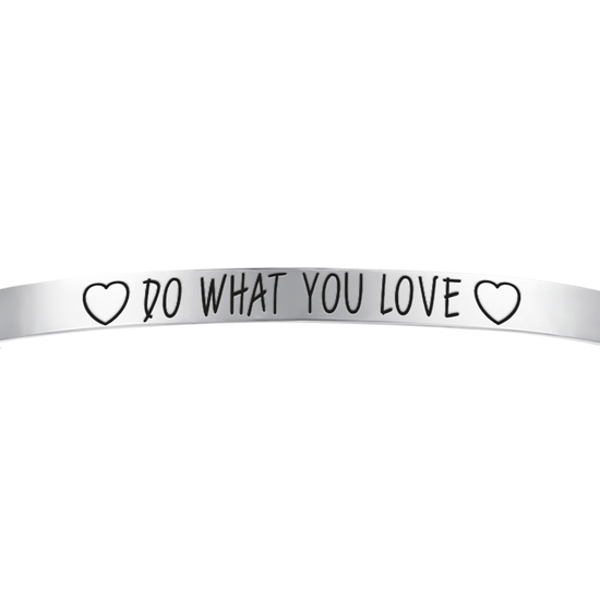 BRACELET ACIER FAIRE CE QUE VOUS AIMEZ