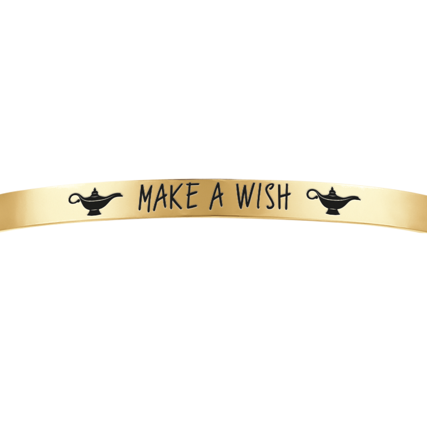 BRACELET POUR FEMME EN ACIER DORÉ MAKE A WISH Luca Barra