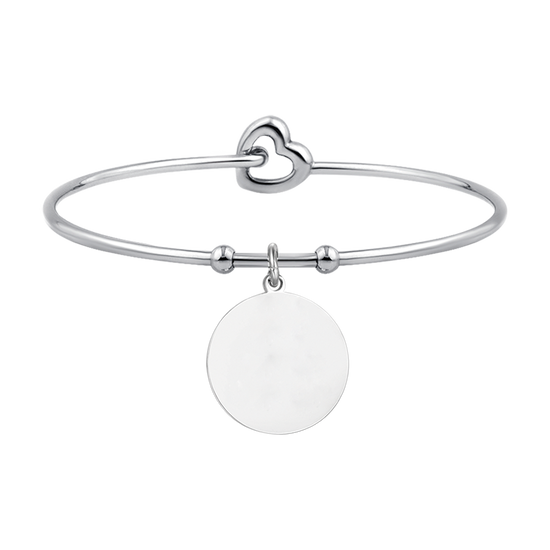 BRACELET CIRCULAIRE EN ACIER PERSONNALISÉ POUR FEMME