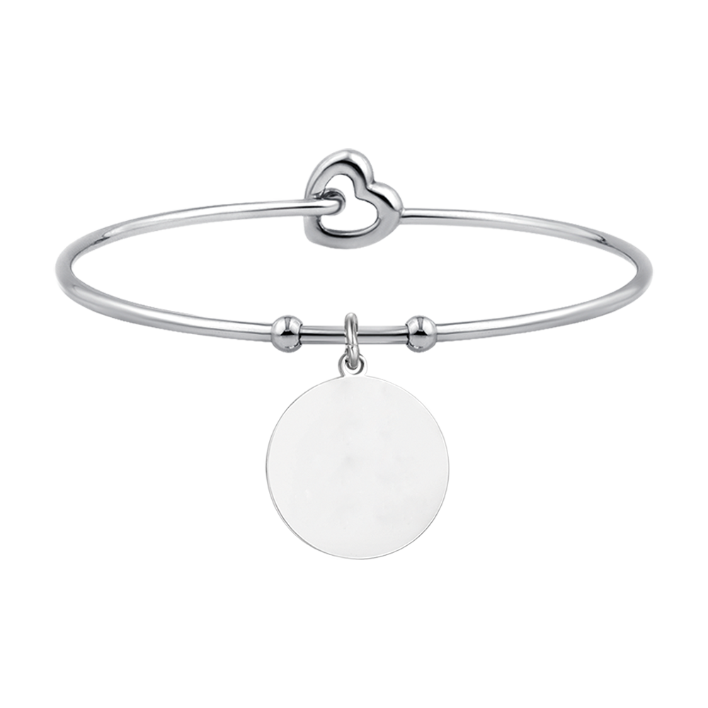 BRACELET CIRCULAIRE EN ACIER PERSONNALISÉ POUR FEMME