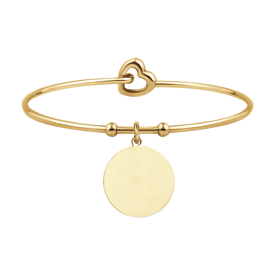 BRACELET ACCELIA PERSONALISÉ POUR FEMME AVEC RUBAN D'OR Luca Barra