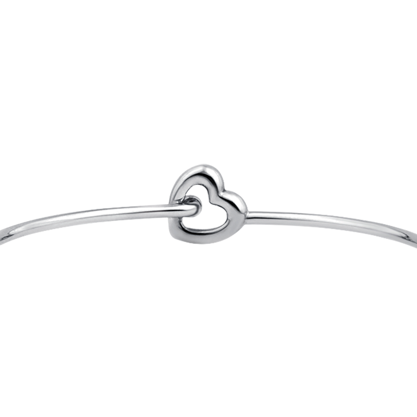 BRACELET COEUR PERSONNALISÉ EN ACIER POUR FEMME