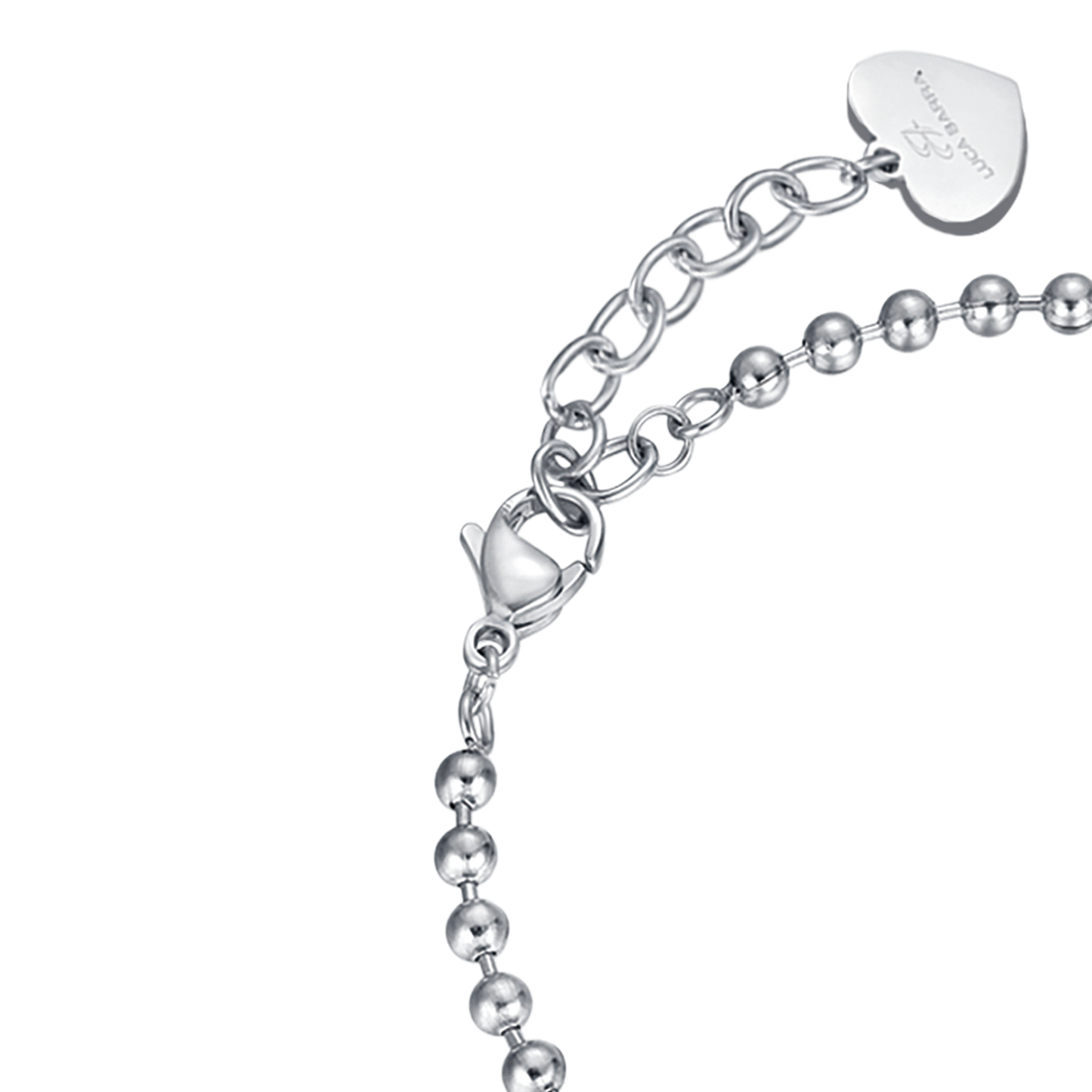 BRACELET PERSONNALISÉ EN ACIER POUR FEMMES AVEC CŒURS