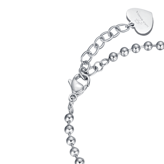 BRACELET EN ACIER POUR FEMMES LOVE IS FOREVER