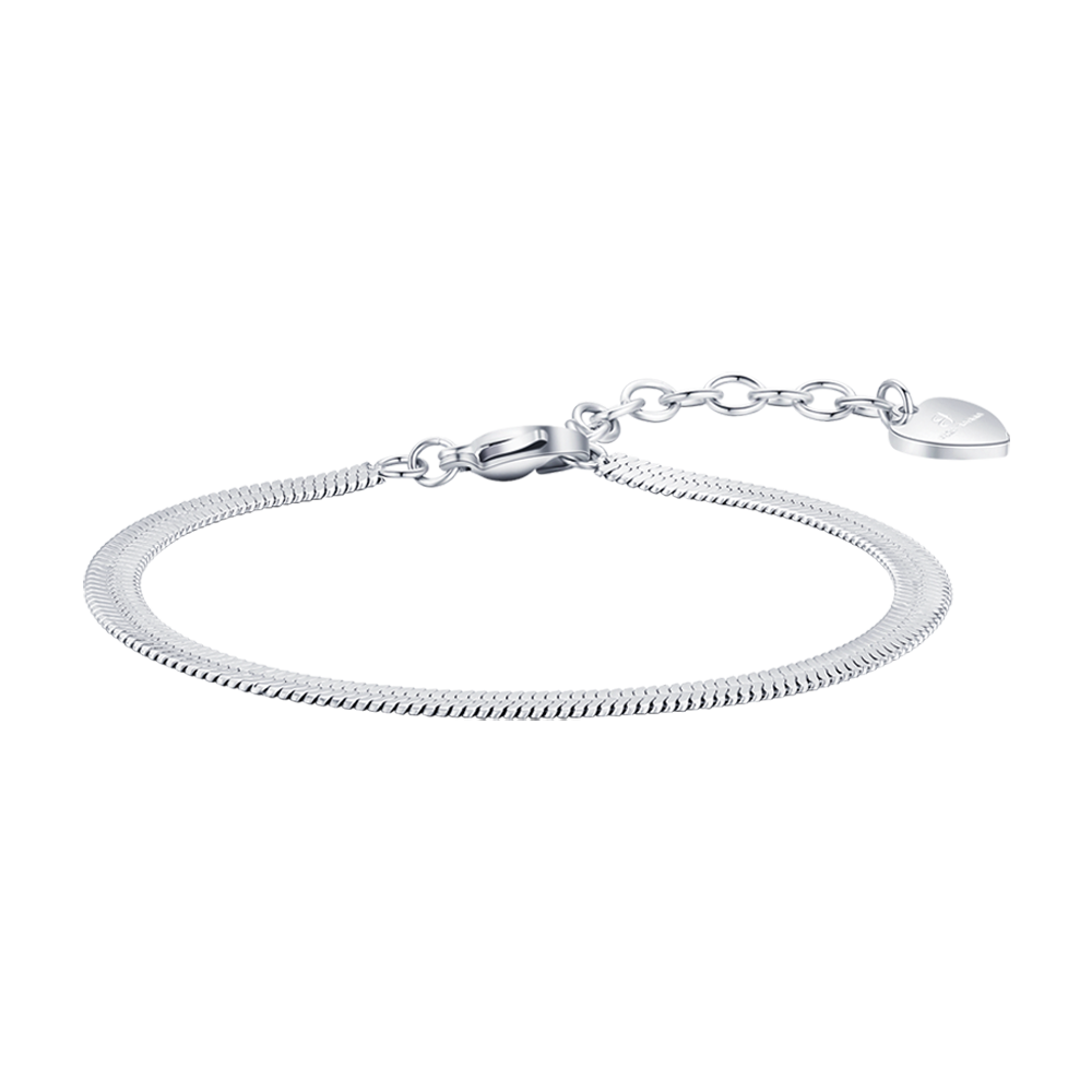 BRACELET ACIER SNAKE POUR FEMME Luca Barra