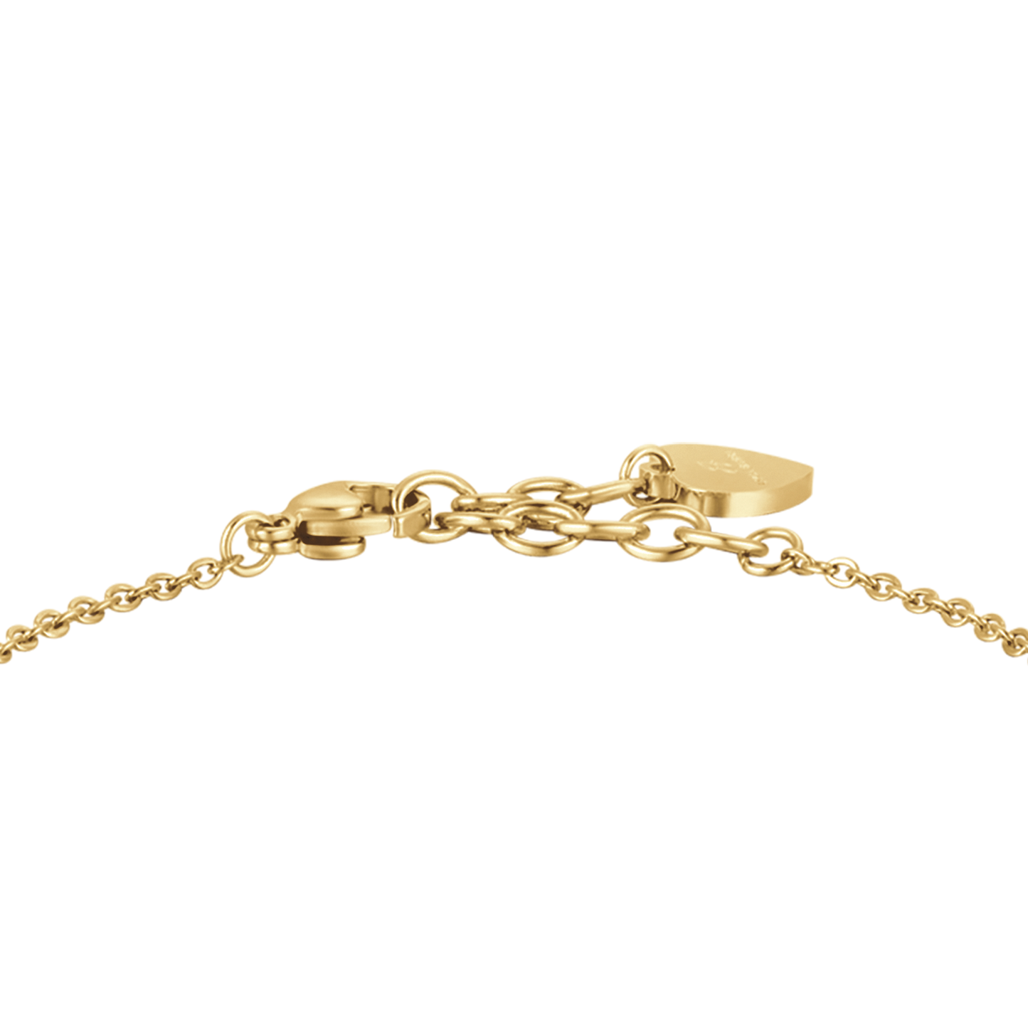 BRACELET POUR FEMME EN ACIER PLAQUÉ OR AVEC PAPILLON CREUX