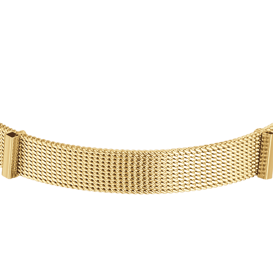 BRACELET PERSONNALISÉ POUR FEMME, EN MAILLE D'ACIER, MILAN