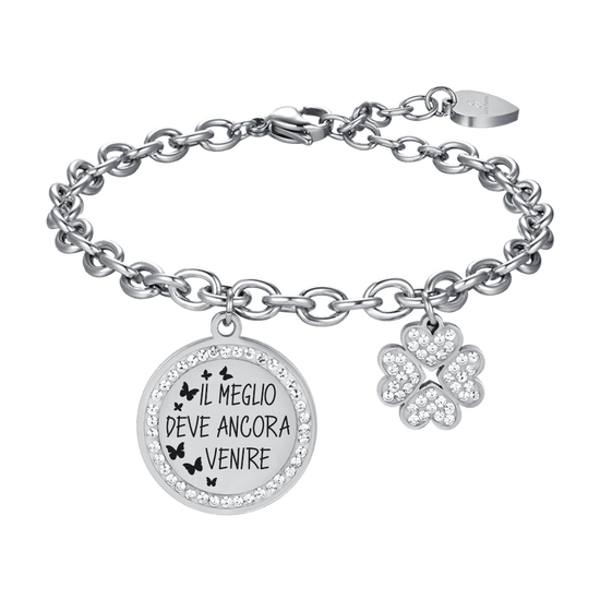 BRACELET EN ACIER POUR FEMMES LE MEILLEUR EST À VENIR