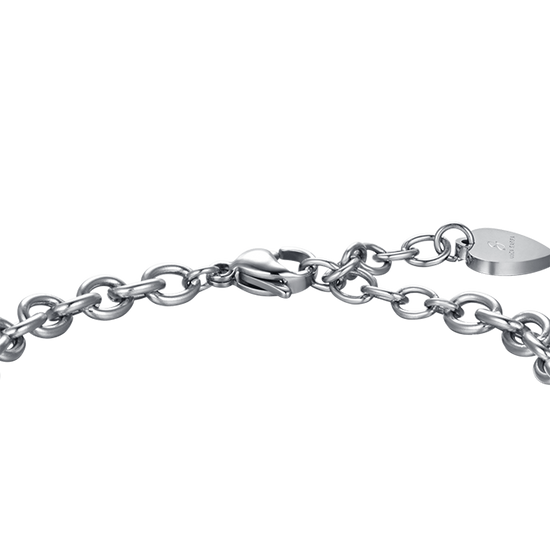 BRACELET FEMME EN ACIER I LOVE YOU SISTER