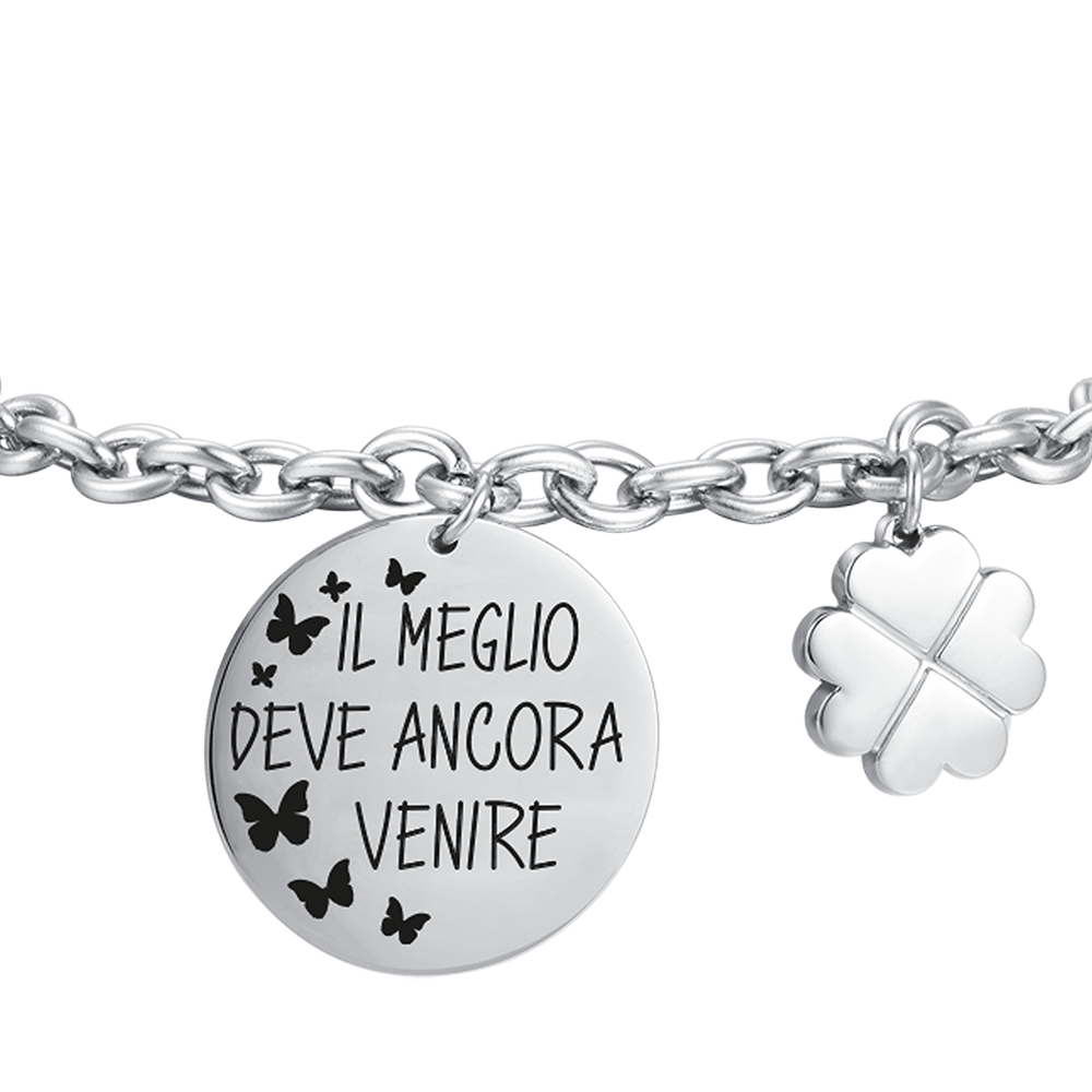 BRACELET EN ACIER POUR FEMMES LE MEILLEUR EST À VENIR