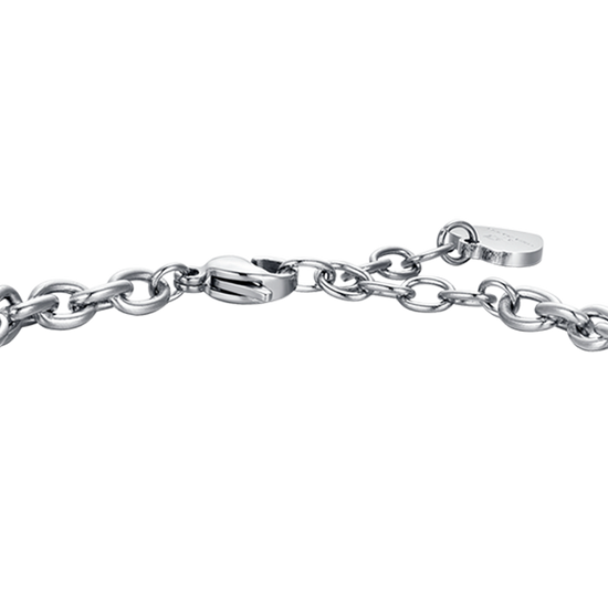 BRACELET FEMME EN ACIER SIGNE DU ZODIAQUE LIBRA PLAQUE