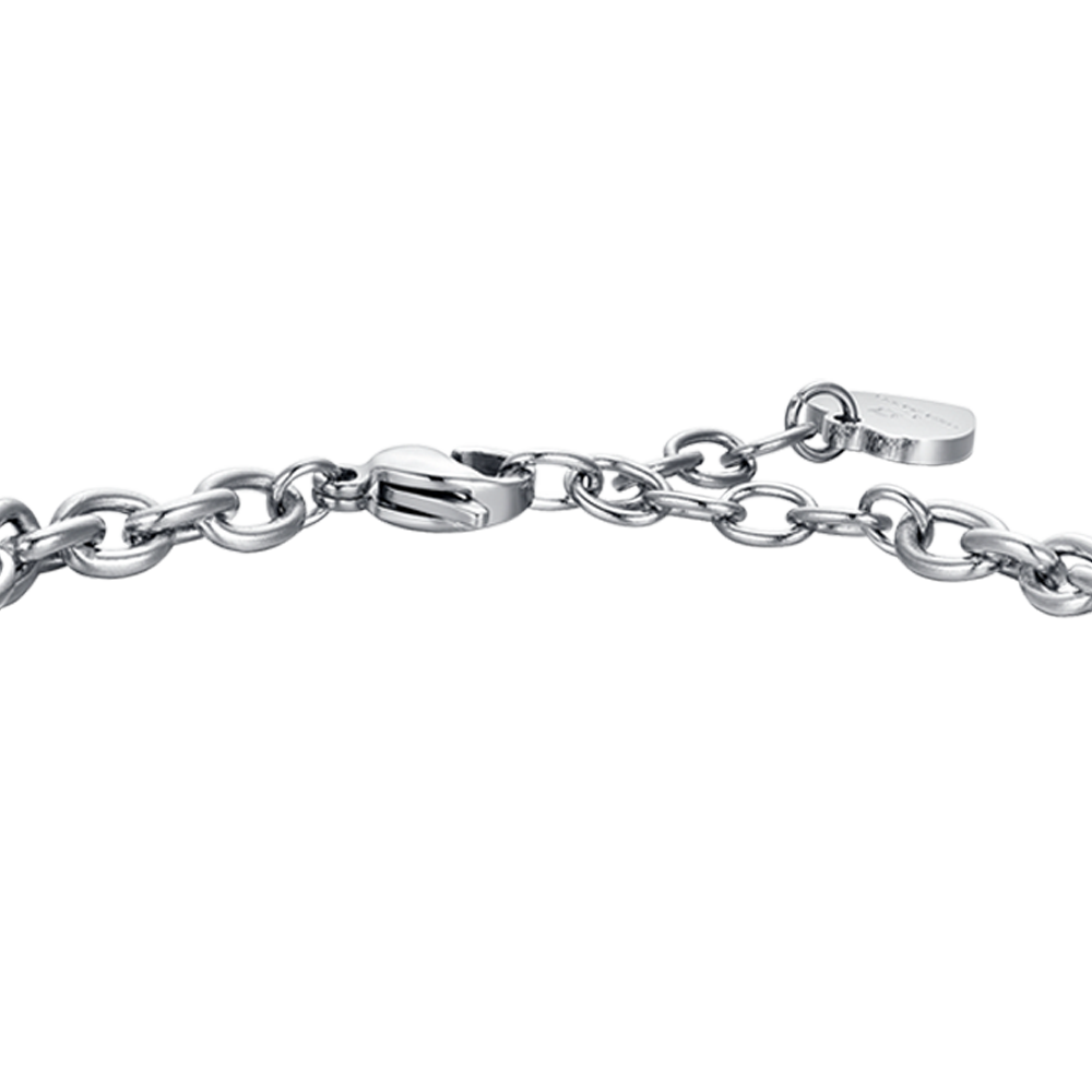 BRACELET FEMME EN ACIER SIGNE DU ZODIAQUE SAGITTAIRE PLAQUE