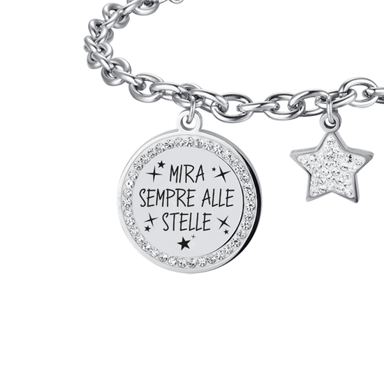 LE BRACELET EN ACIER POUR FEMMES VISE TOUJOURS LES ÉTOILES