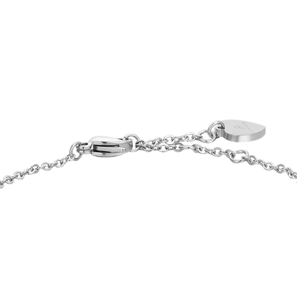 BRACELET FEMME EN ACIER AGATE BLEUE