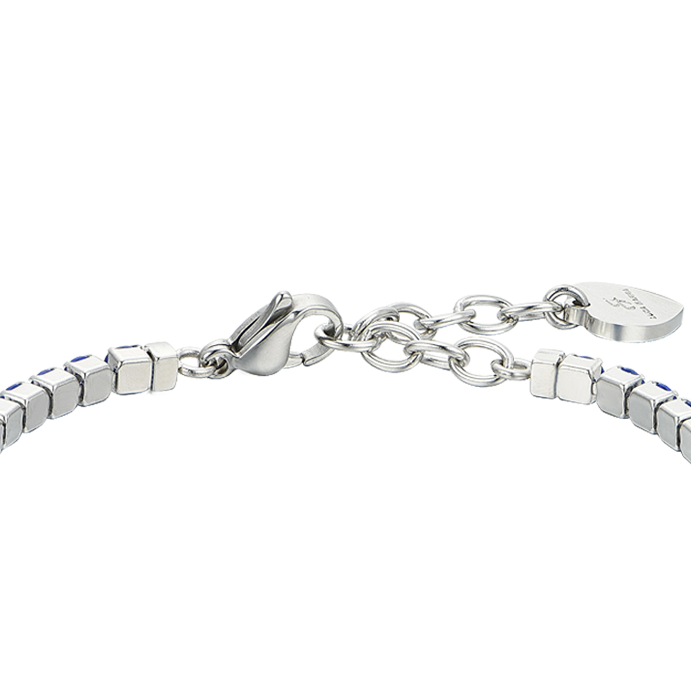 BRACELET DE TENNIS POUR FEMME EN CRISTAUX BLEUS