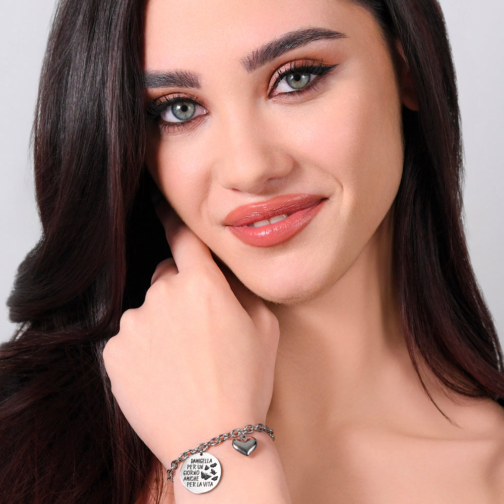 BRACELET DE DEMOISELLE D'HONNEUR EN ACIER POUR FEMMES