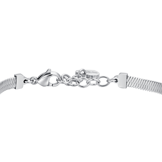 BRACELET FEMME EN ACIER À ZIRCONIUM BLANC