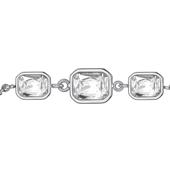 BRACCIALE DONNA CON CRISTALLI BIANCHI