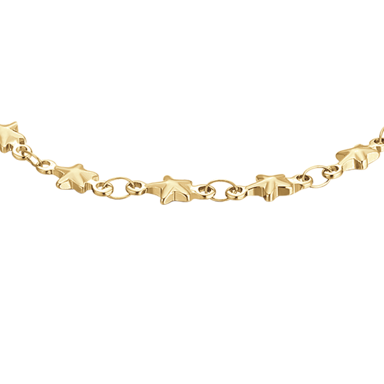 IP BRACELET FEMME EN ACIER DORÉ AVEC ÉTOILES