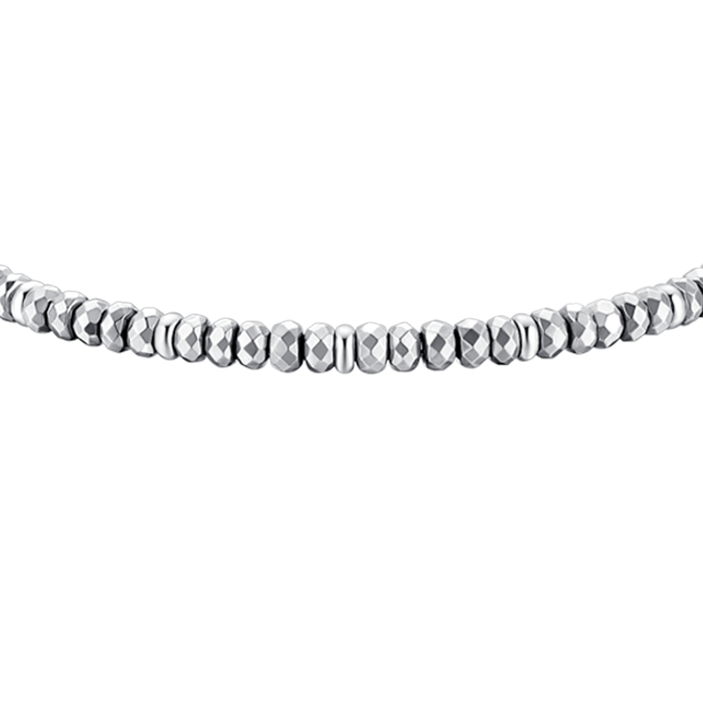 BRACCIALE DONNA IN ACCIAIO CON EMATITE