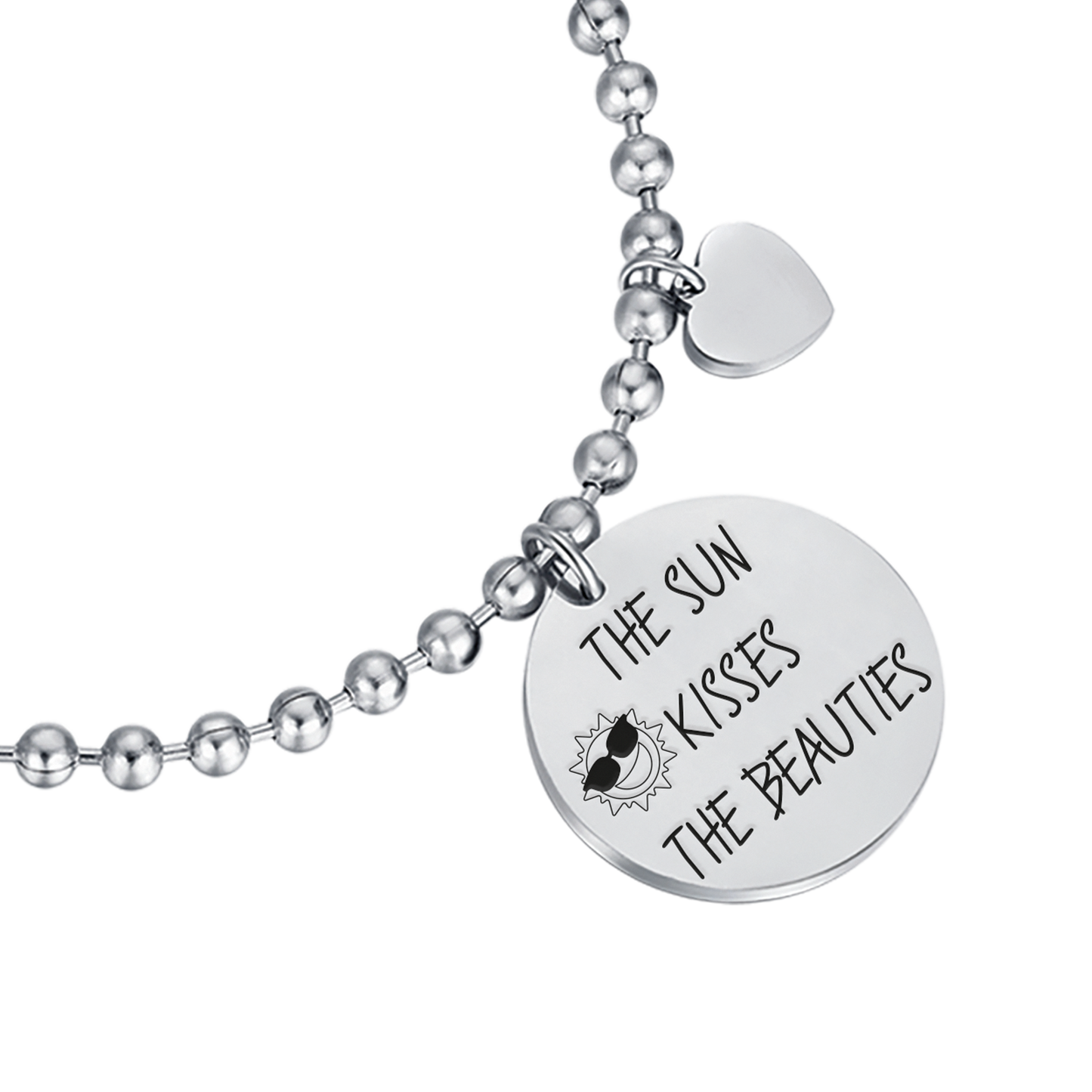 LE SOLEIL EMBRASSE LES BEAUTES BRACELET FEMME EN ACIER