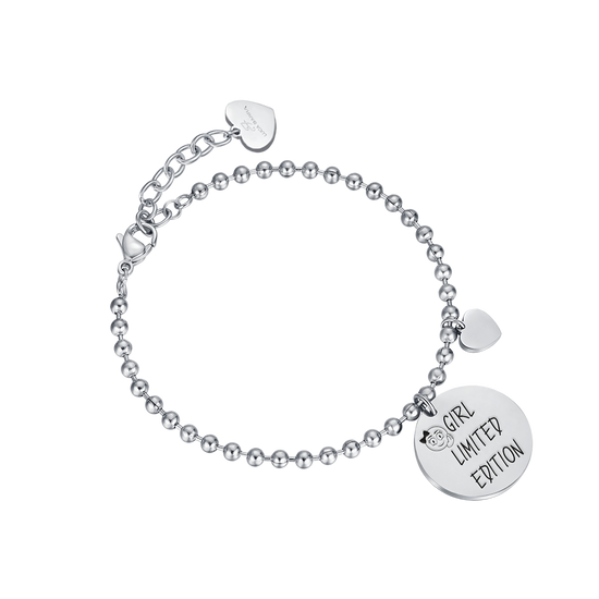 BRACELET EN ACIER 'GIRL LIMITED EDITION' Luca Barra