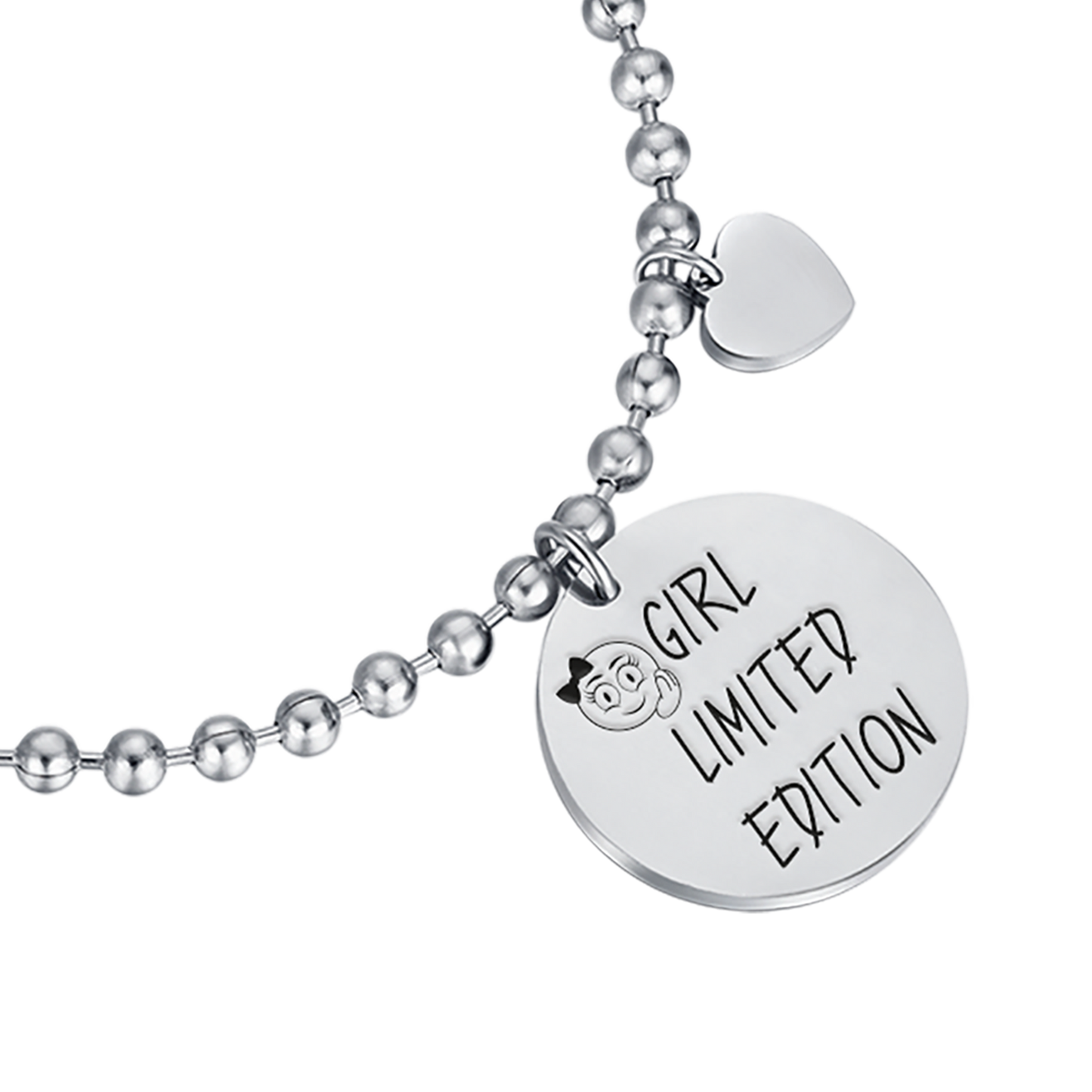 BRACELET EN ACIER "GIRL LIMITED EDITION