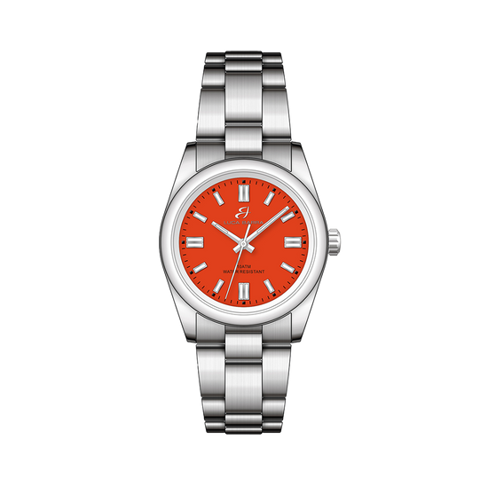 MONTRE FEMME EN ACIER AVEC BOÎTIER EN ACIER PLAQUÉ OR