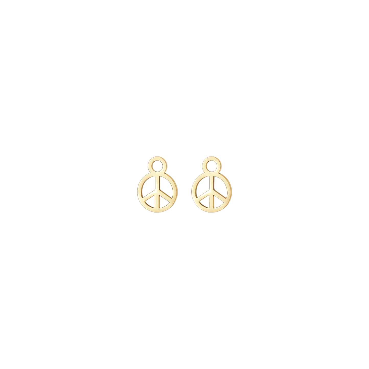 BRELOQUE SYMBOLE DE PAIX EN ACIER
