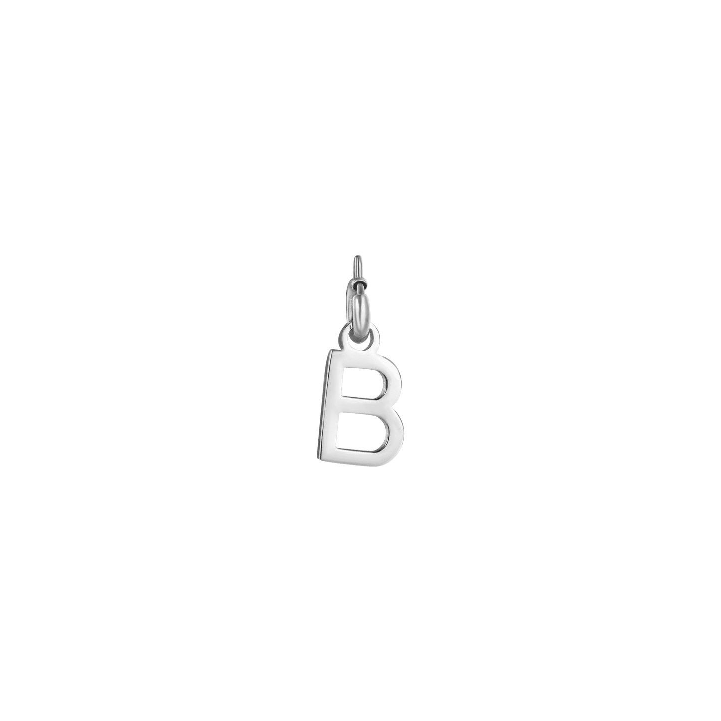 BRELOQUE LETTRE EN ACIER