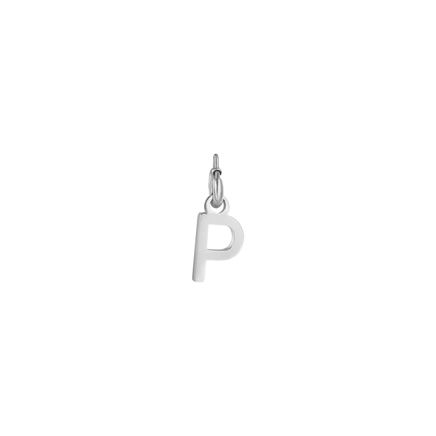 BRELOQUE LETTRE EN ACIER