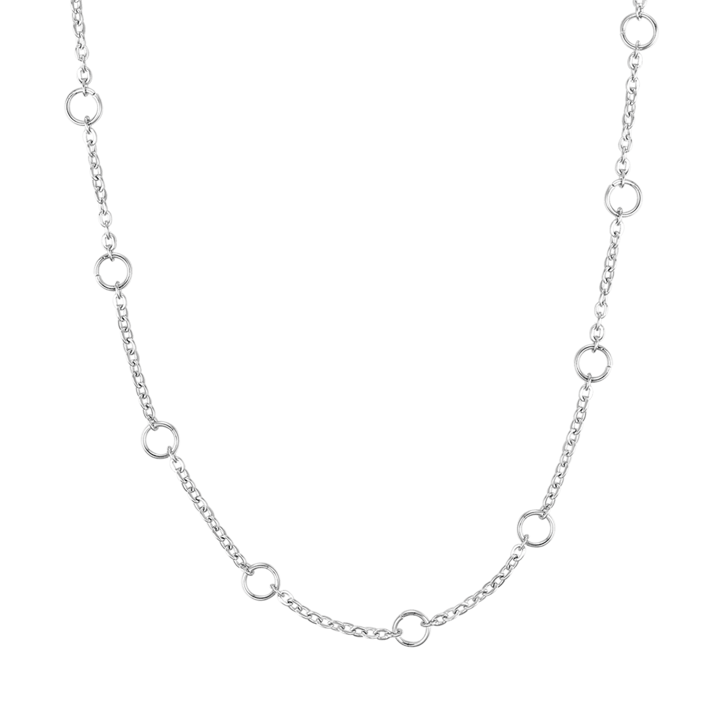 COLLIER POUR FEMME EN ACIER INOXYDABLE POUR CHARMES AVEC MOSCHET Luca Barra