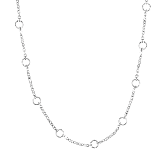 COLLIER POUR FEMME EN ACIER INOXYDABLE POUR CHARMES AVEC MOSCHET Luca Barra