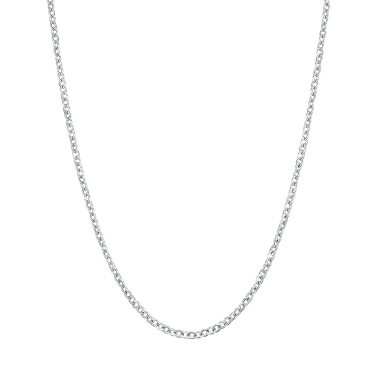 COLLIER LONG POUR FEMME EN ACIER INOXYDABLE POUR CHARMES AVEC MOSCHETON Luca Barra