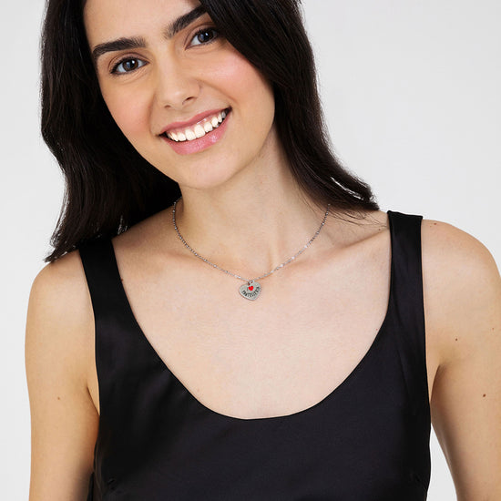 J'ADORE LE COLLIER EN ACIER PANTELLERIA POUR FEMME