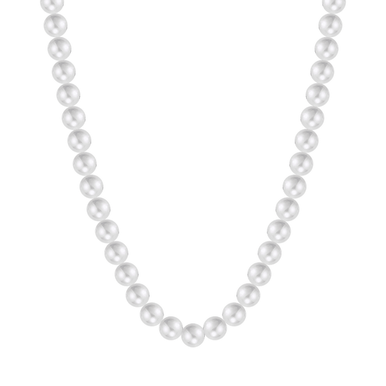COLLIER DE PERLES BLANCHES