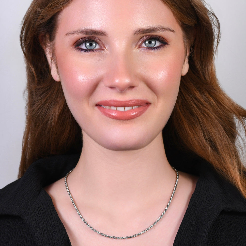 COLLIER EN ACIER POUR FEMMES