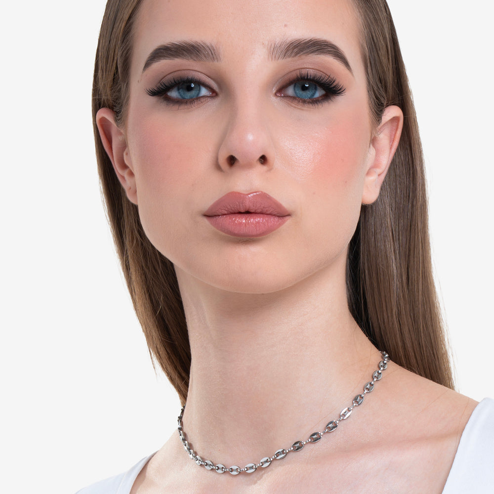 COLLIER EN ACIER POUR FEMMES