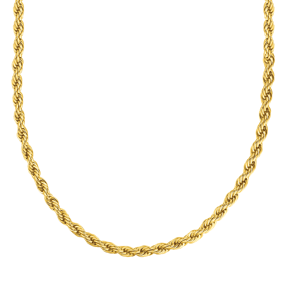 COLLIER UNISEXE EN ACIER DE 6 MM