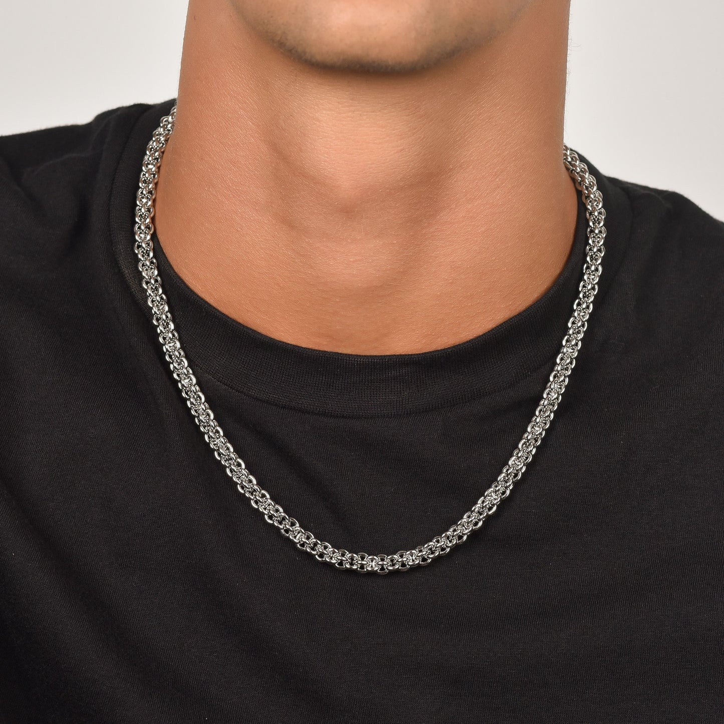 COLLIER D'ACIER POUR HOMME Luca Barra