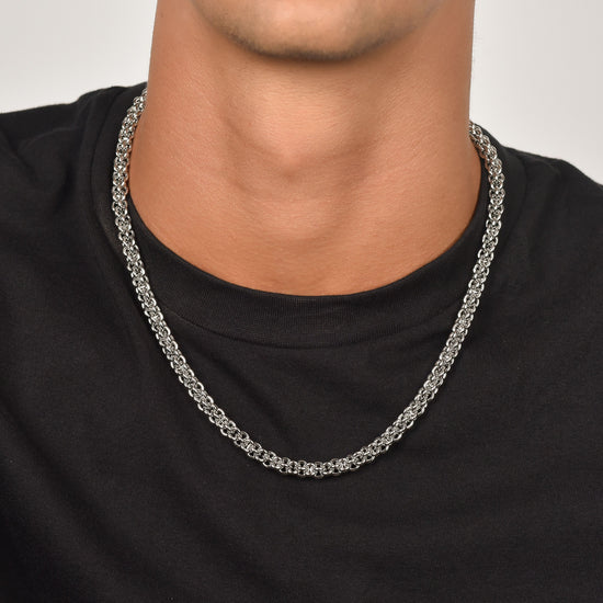 COLLIER D'ACIER POUR HOMME Luca Barra