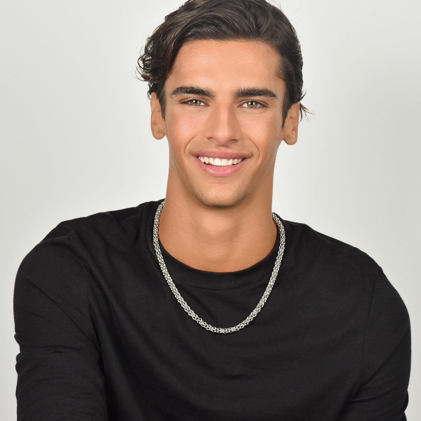 COLLIER EN ACIER POUR HOMMES