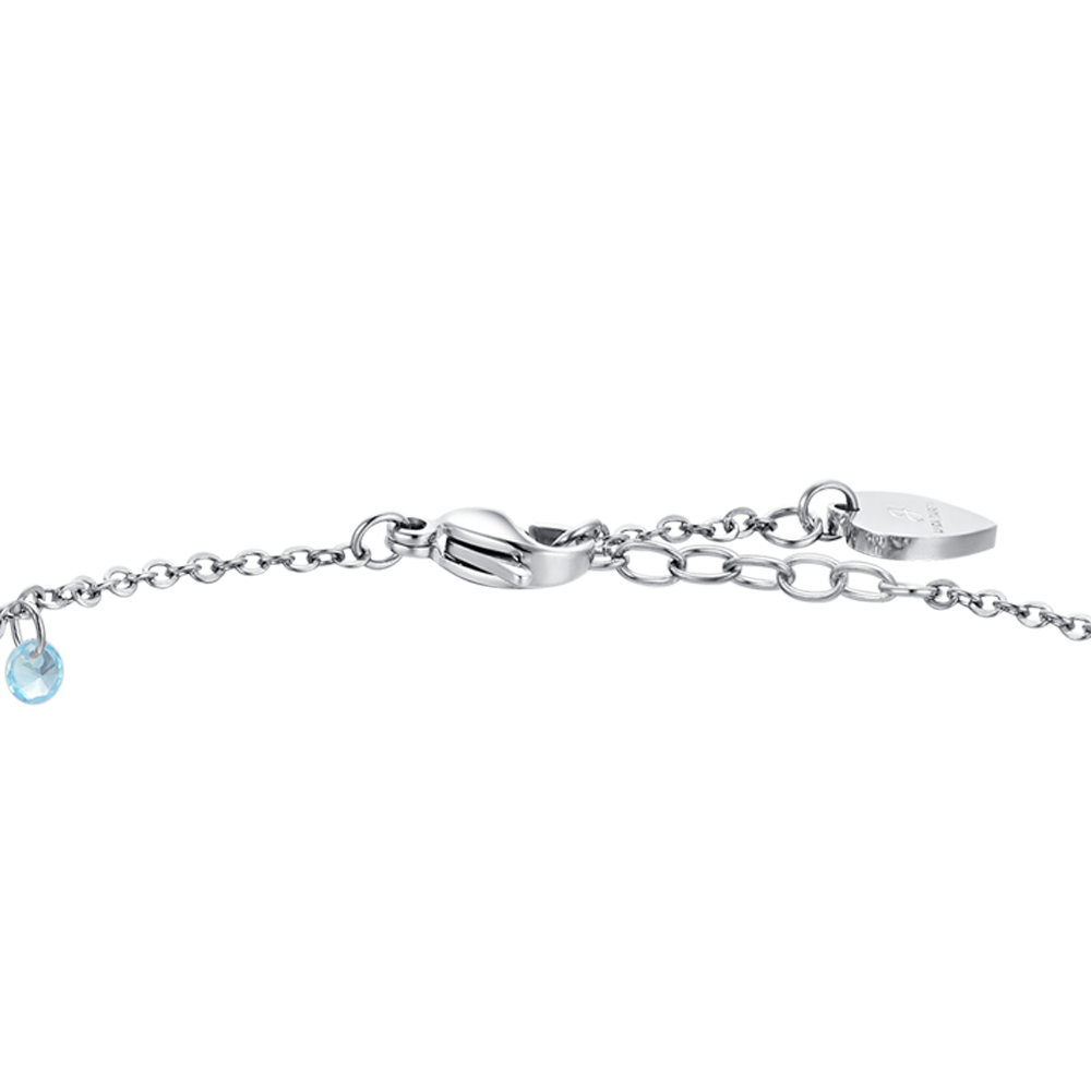 BRACELET DE CHEVILLE POUR FEMME EN ZIRCONE CUBIQUE MULTICOLORE