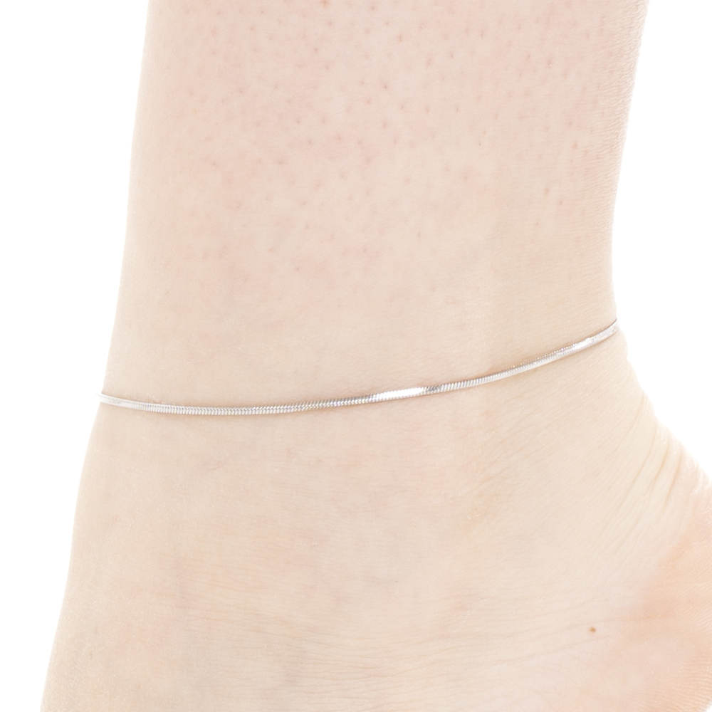 BRACELET DE CHEVILLE EN ACIER POUR FEMMES
