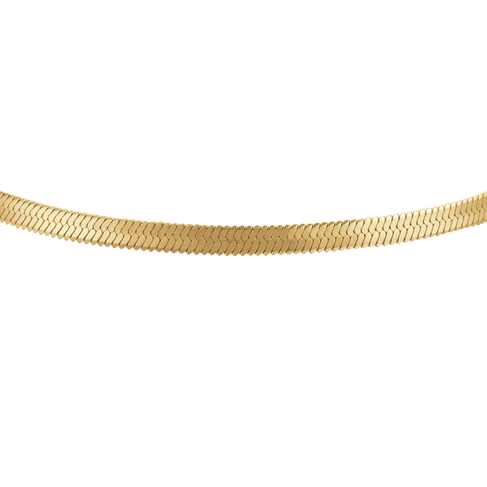 CAVIGLIERA DONNA IN ACCIAIO IP GOLD